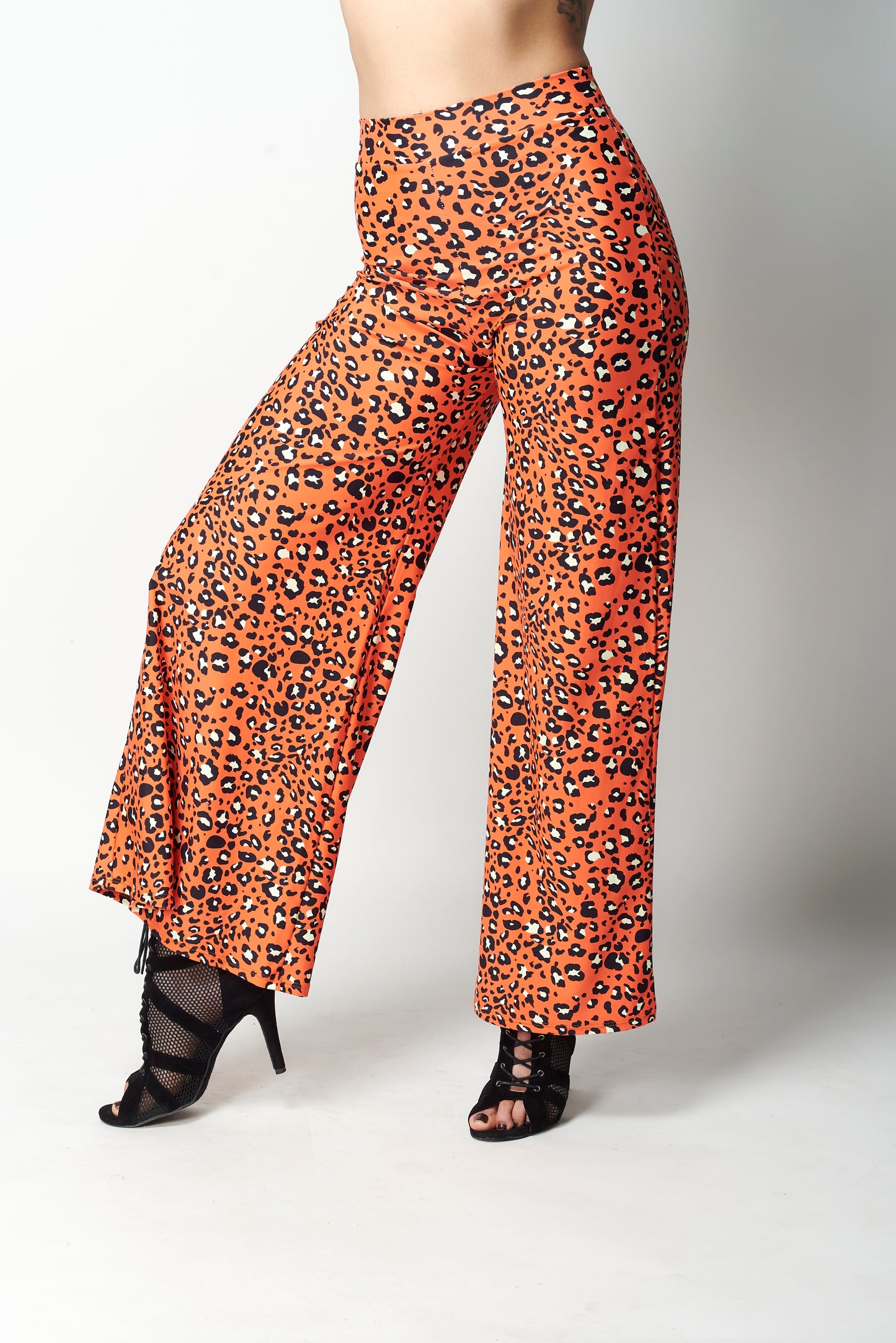PANTALON FLARE ANIMAL PRINT