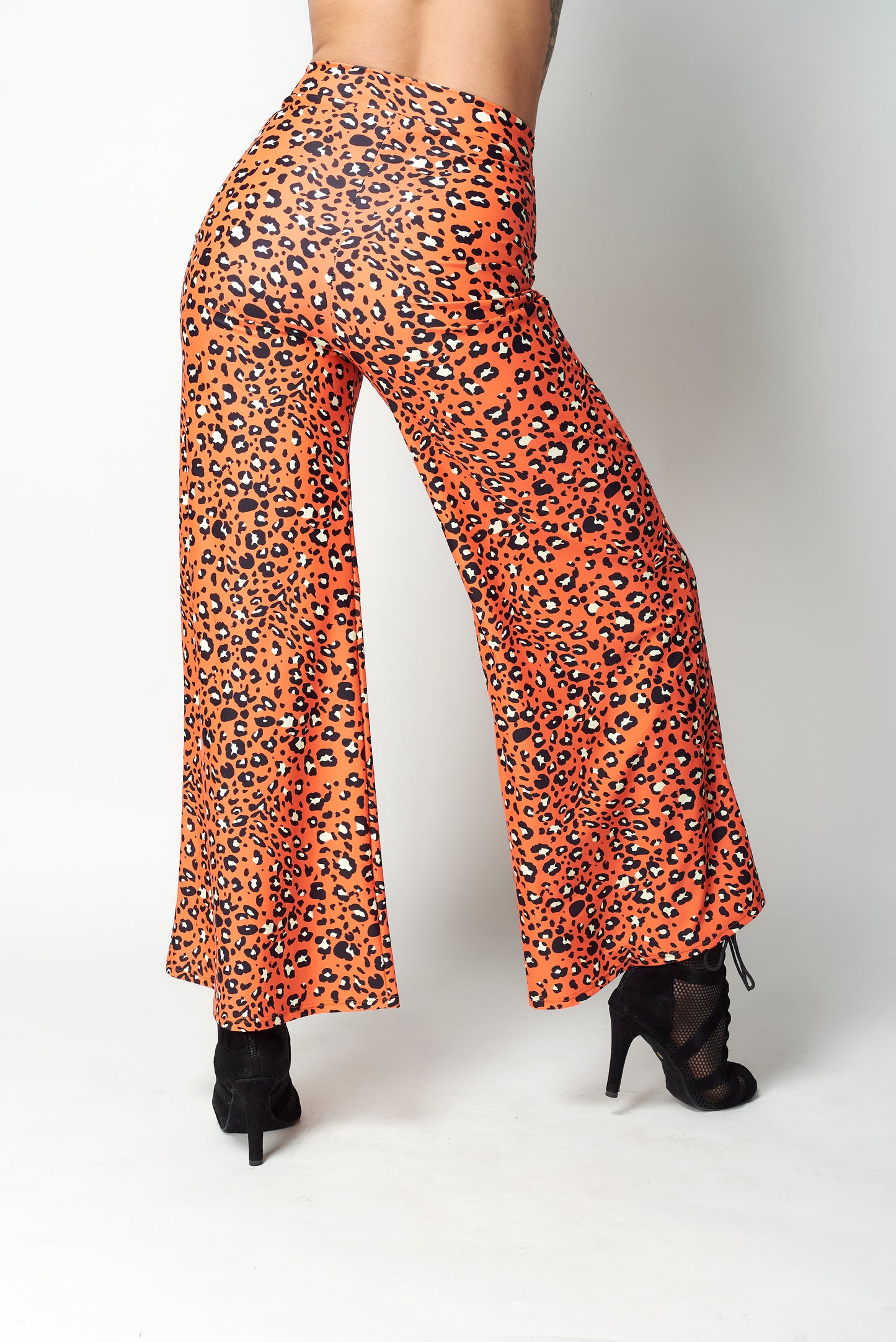 PANTALON FLARE ANIMAL PRINT
