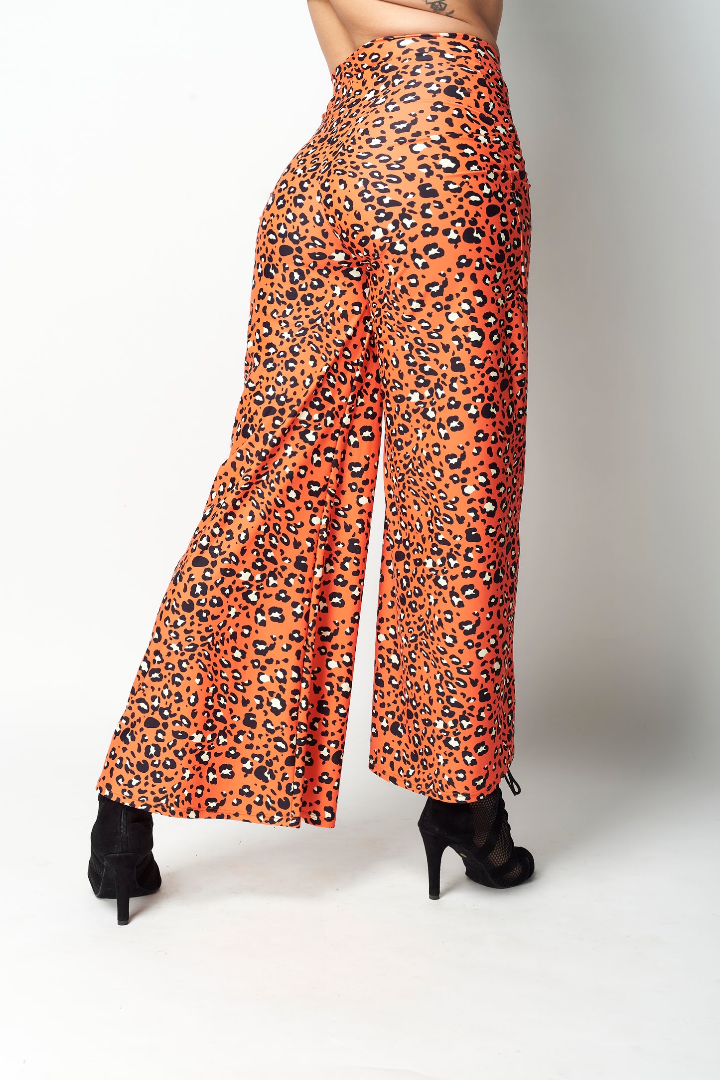 PANTALON FLARE ANIMAL PRINT