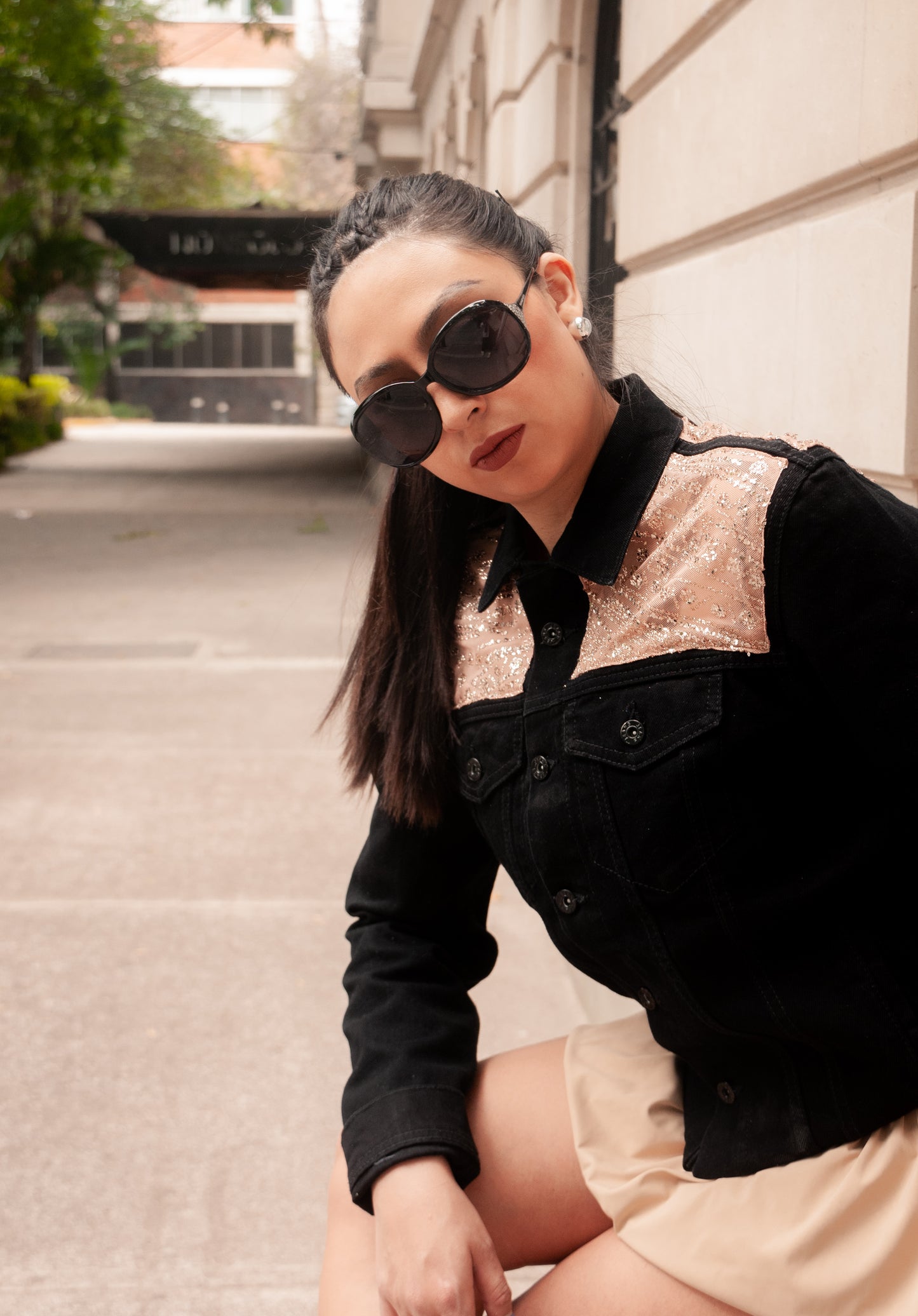 Denim Jacket Gold